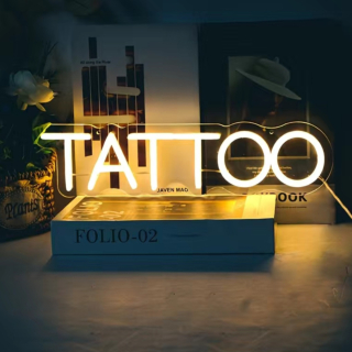 TATTOO LED Nápis - WHITE